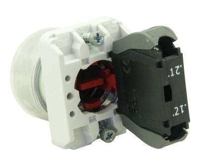 RS PRO Push Button Complete Unit, 22.5mm Cutout, SPST [0]; 239-8177
