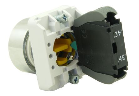 RS PRO Push Button Complete Unit, 22.5mm Cutout, SPST [0]; 239-8180