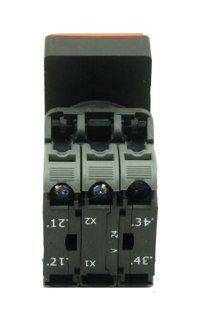 RS PRO Illuminated Push Button Complete Unit, 22.5mm Cutout, 1NO + 1NC [0]; 239-8204