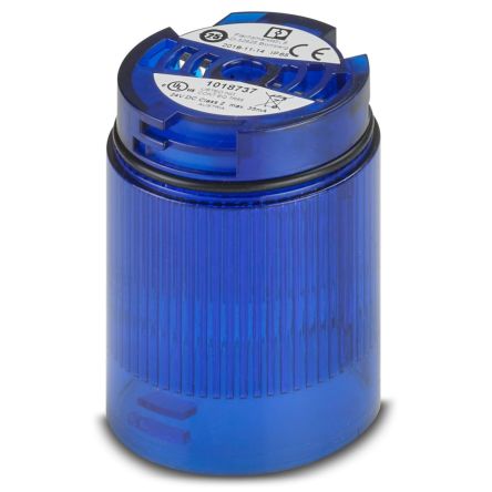 Phoenix Contact PSD Series Blue Flashing Light Element, 24 V, LED Bulb, Vdc [1018737]; 240-0970