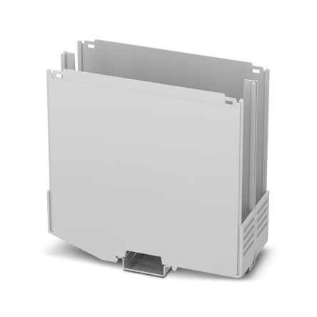 Phoenix Contact Mounting Base Enclosure Type ICS50 Series , 50.1 x 122.5 x 108.35mm, Polyamide DIN Rail Enclosure [1077064]; 240-1044