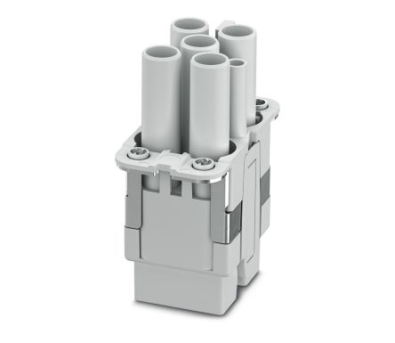 Phoenix Contact Contact Insert, 40A, Socket, HC-COM-Q4/2-I-AT/PT-F Series, 6 Contacts [1079557]; 240-1046
