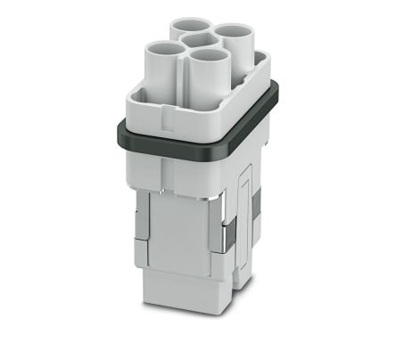 Phoenix Contact Contact Insert, 40A, PIN, HC-COM-Q4/2-I-AT/PT-M Series, 6 Contacts [1079558]; 240-1047