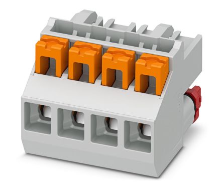 Phoenix Contact, 5mm Pitch, ICC25, , Pluggable Terminal Block, Plug, Cable Mount, Spring Cage Termination, 1084034 [1084034]; 240-1058