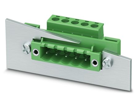 Phoenix Contact, DFK-MSTB Male Plug, 5.08mm Pitch, 3 Way, 1 Row Side Entry [1096151]; 240-1086