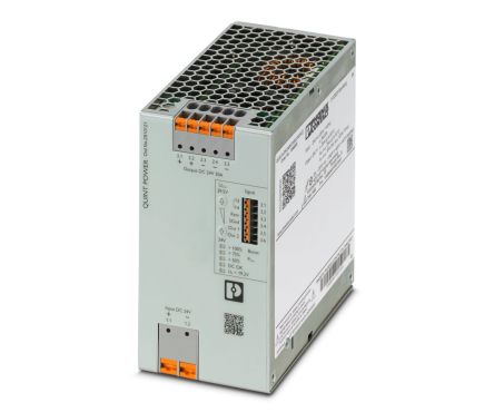 Phoenix Contact QUINT4 DC-DC Converter, 24V dc/, 18 → 32 V dc Input, DIN Rail [2910121]; 240-1173