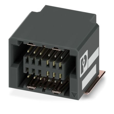 Phoenix Contact Surface Mount PCB Socket, 12-Contact, 2-Row, 0.8mm Pitch [1043722]; 240-2973