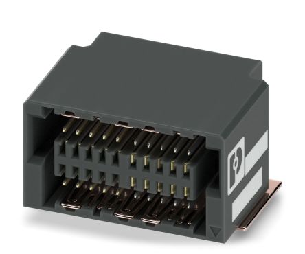 Phoenix Contact Surface Mount PCB Socket, 20-Contact, 2-Row, 0.8mm Pitch [1053616]; 240-2978