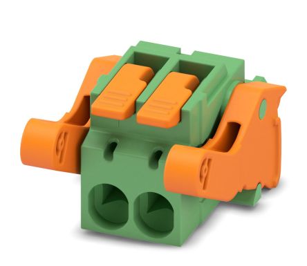 Phoenix Contact, 5.08mm Pitch, 2 Way, , Pluggable Terminal Block, Plug, Cable Mount, Push-In Termination, 1110607 [1110607]; 240-3004
