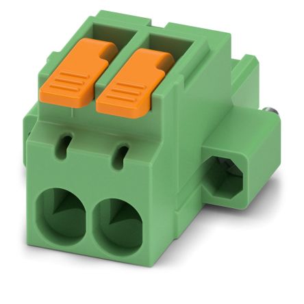 Phoenix Contact, 5.08mm Pitch, 2 Way, , Pluggable Terminal Block, Plug, Cable Mount, Push-In Termination, 1110628 [1110628]; 240-3025