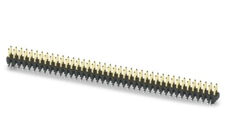 Phoenix Contact Straight Surface Pin Header, 80 Contact(s), 2.54 mm Pitch, 2 Row(s), Unshrouded [1156921]; 240-3061