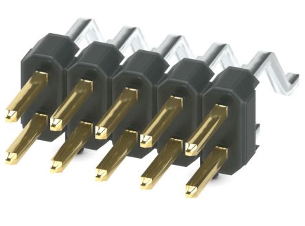 Phoenix Contact Straight Surface Pin Header, 50 Contact(s), 2.54 mm Pitch, 2 Row(s), Unshrouded [1156939]; 240-3062