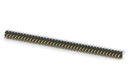 Phoenix Contact Straight Surface Pin Header, 80 Contact(s), 2.54 mm Pitch, 2 Row(s), Unshrouded [1156945]; 240-3067