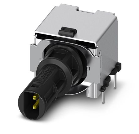 Phoenix Contact SPE Series Ethernet Connector, PCB Mount, CatB Straight 1 Port 2 -Way [1163795]; 240-3076