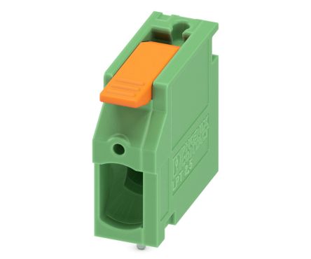 Phoenix Contact PCB Terminal Block, 1-Contact, 5mm Pitch, Through Hole Mount, 1-Row [1190296]; 240-3084