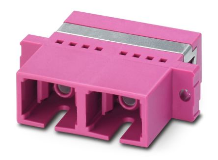 Phoenix Contact 1208085 SC Multimode Fibre Optic Adapter [1208085]; 240-3143