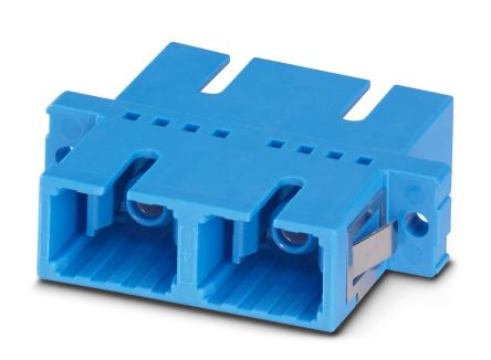 Phoenix Contact 1208086 SC Single Mode Fibre Optic Adapter [1208086]; 240-3144