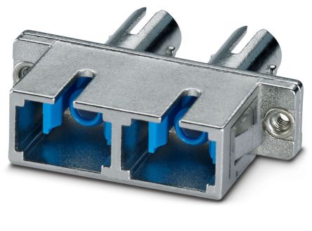 Phoenix Contact 1208098 Single Mode Fibre Optic Adapter [1208098]; 240-3149