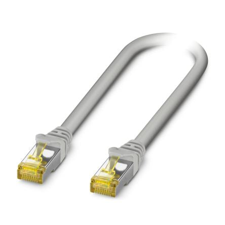 Phoenix Contact, 1.5m Cat6a, Grey RJ45 to Male RJ45 Male, Terminated [1227578]; 240-3195