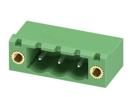 Phoenix Contact, 5.08mm Pitch, 3 Way, Pluggable Terminal Block, Header, 1776511 [1776511]; 240-3385