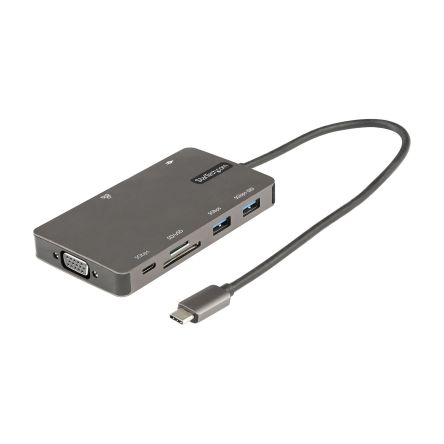 StarTech.com 4K USB-C Docking Station with HDMI, VGA - 3 x USB ports, USB A, USB C [DKT30CHVSDPD]; 240-6213