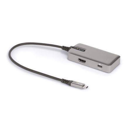 StarTech.com 4K USB-C Adapter with HDMI - 3 x USB ports, USB A, USB C [DKT31CHPD3]; 240-6215