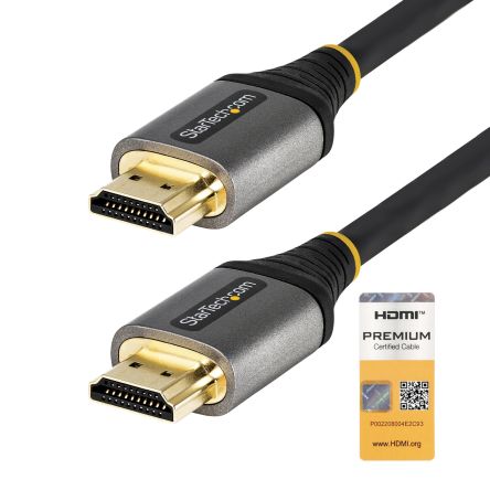 StarTech.com HDMI 2.0, 3m Male HDMI to Male HDMI Premium High Speed 4K @ 60Hz [HDMMV3M]; 240-6221