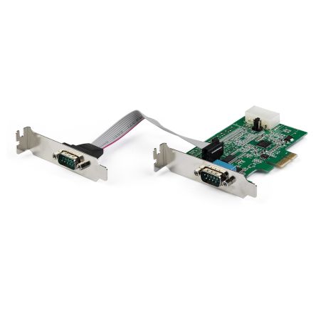 StarTech.com 2 Port PCIe RS232 Serial Board [PEX2S953LP]; 240-6235