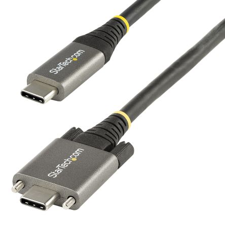 StarTech.com USB 3.1, Male USB C to Male USB C, 10Gbps, 1m [USB31CCSLKV1M]; 240-6246