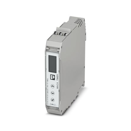Phoenix Contact DIN Rail Mount Timer Relay, 24 → 240V ac/dc, 2-Contact, 0.01 → 59999min, 13-Function, DPDT [1096429]; 240-7197