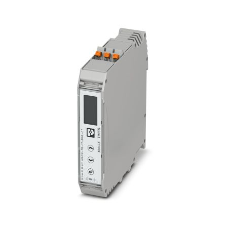 Phoenix Contact DIN Rail Mount Timer Relay, 24 → 240V ac/dc, 2-Contact, 0.01 → 59999min, 13-Function, 2 [1096431]; 240-7198