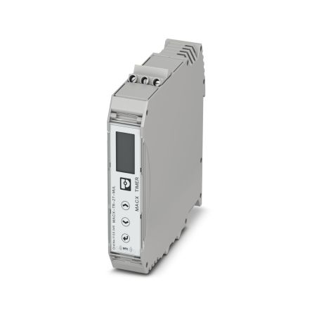 Phoenix Contact DIN Rail Mount Timer Relay, 24 → 240V ac/dc, 2-Contact, 0.01 → 59999min, 2 [1103345]; 240-7199