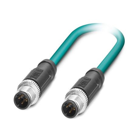 Phoenix ContactNBC, 5m Cat5 M12 to Male M12 Male Shielded, Terminated [1407378]; 240-7288