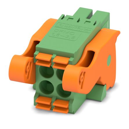 Phoenix Contact, 3.5mm Pitch, 5-LR, 5/ 2-ST-3, DFMC 1, 4 Way, , Pluggable Terminal Block, Plug, Cable Mount, Spring [1790483]; 241-5954