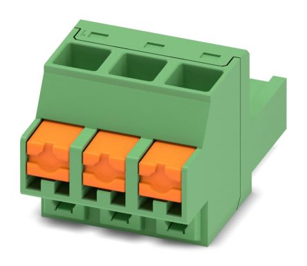 Phoenix Contact, 5.08mm Pitch, 5/ 3-ST-5, 08, FKCOR 2, 3 Way, Pluggable Terminal Block, Plug, Through Hole, 1861247 [1861247]; 241-5977