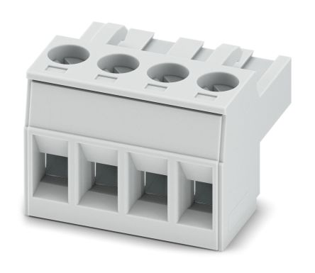 Phoenix Contact, 5mm Pitch, 5/ 4-ST KMGY, MSTBT 2, 4 Way, Pluggable Terminal Block, Plug, Through Hole, 1878037 [1878037]; 241-5978