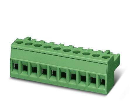 Phoenix Contact, 5mm Pitch, 5/ 4-ST BK, MSTBT 2, 4 Way, Pluggable Terminal Block, Plug, Through Hole, 1893313 [1893313]; 241-5981