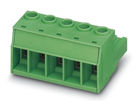 Phoenix Contact, 10.16mm Pitch, PC 16/ 4-ST-10, 4 Way, Pluggable Terminal Block, Plug, Through Hole, 1975464 [1975464]; 241-5990