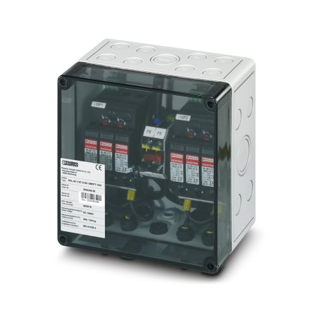 Phoenix Contact Polycarbonate Junction Box, IP65, 180 x 180 x 111mm [2404299]; 241-6011