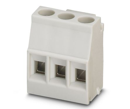 Phoenix Contact 5/ 3-L KMGY, MKDSO 2 Series PCB Terminal Block, 3-Contact, 5mm Pitch, 1-Row [2854102]; 241-6071