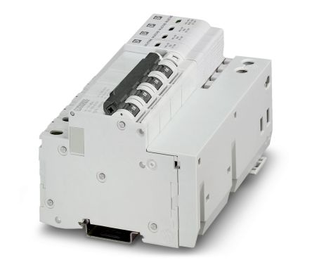 Phoenix Contact, VAL-CP-MCB-3S-350/40/FM Surge Arrester 250 V ac Maximum Voltage Rating Surge Arrester [2882750]; 241-6080