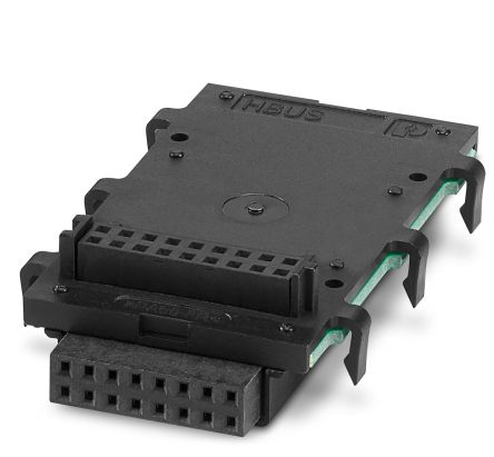 Phoenix Contact 6-16P-1S BK, HBUS 53 Series DIN Rail Connector for Use with BC Modular Electronics Housings [2896458]; 241-6090