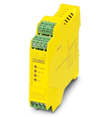 Phoenix Contact PSRclassic PSR SCP Safety Relay 230V ac/dc, Dual-Channel 3 Safety Contacts [2901428]; 241-6091