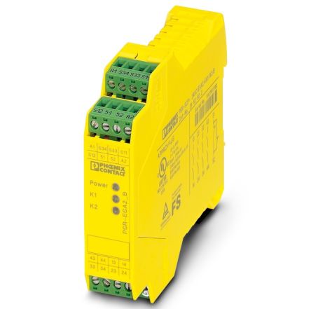 Phoenix Contact PSRclassic PSR-SPP Safety Relay 24V dc, Single Channel 4 Safety Contacts [2963954]; 241-6128