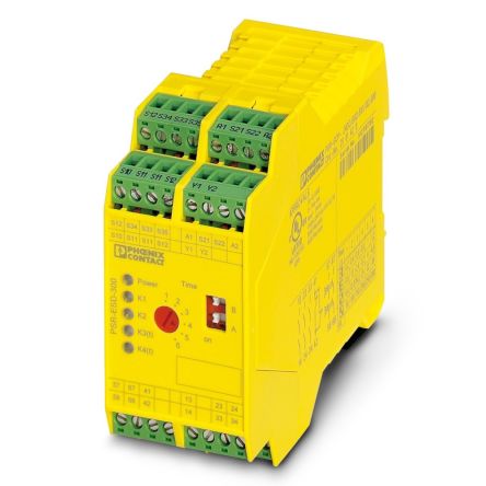 Phoenix Contact PSRclassic PSR-SPP Safety Relay 24V dc, Dual-Channel 5 Safety Contacts [2981431]; 241-6133