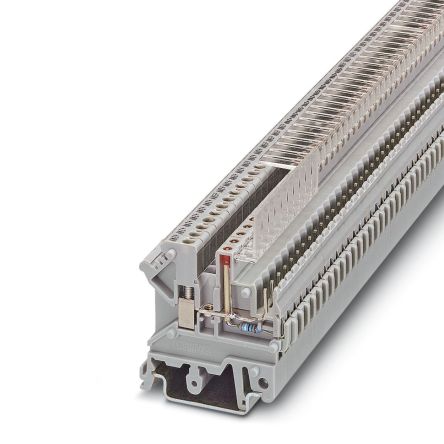 Phoenix Contact 3002076 UK 3-MVSTB-5 Series Grey, 2.5mm², 1-Level, Screw Termination [3002076]; 241-6144
