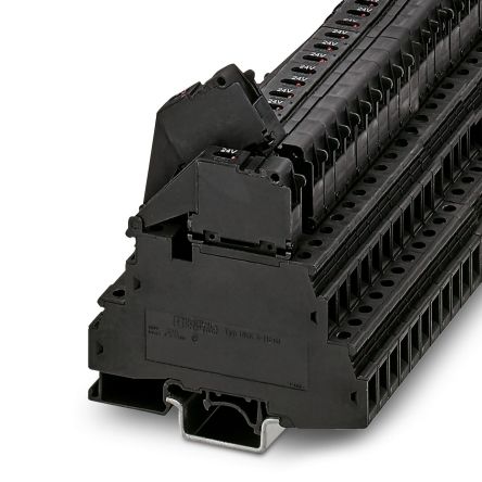 Phoenix Contact 3026654 UKK 5-HESILED 24 Series Black, 1.5mm², Screw Termination [3026654]; 241-6156
