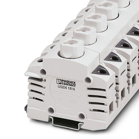 Phoenix Contact 3048360 USEN 18 N Series Grey, 35mm², 1-Level, Screw Termination [3048360]; 241-6164