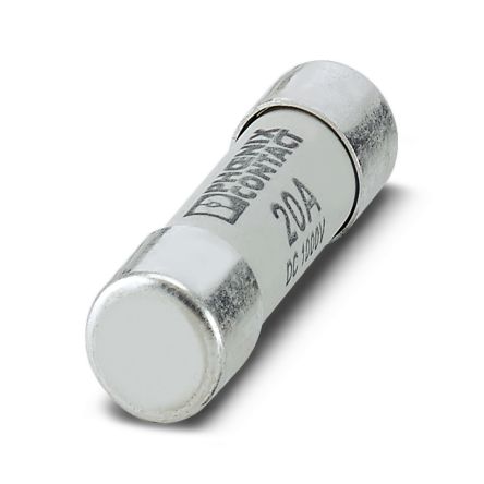 Phoenix Contact 20A Cartridge Fuse, 10 x 38mm [3061363]; 241-6167
