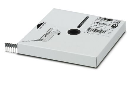 Phoenix Contact, 75- 8 GY-B, AI 0 Insulated Ferrule, Grey [3201372]; 241-6170